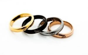 Proposal Engagement Rings four colours